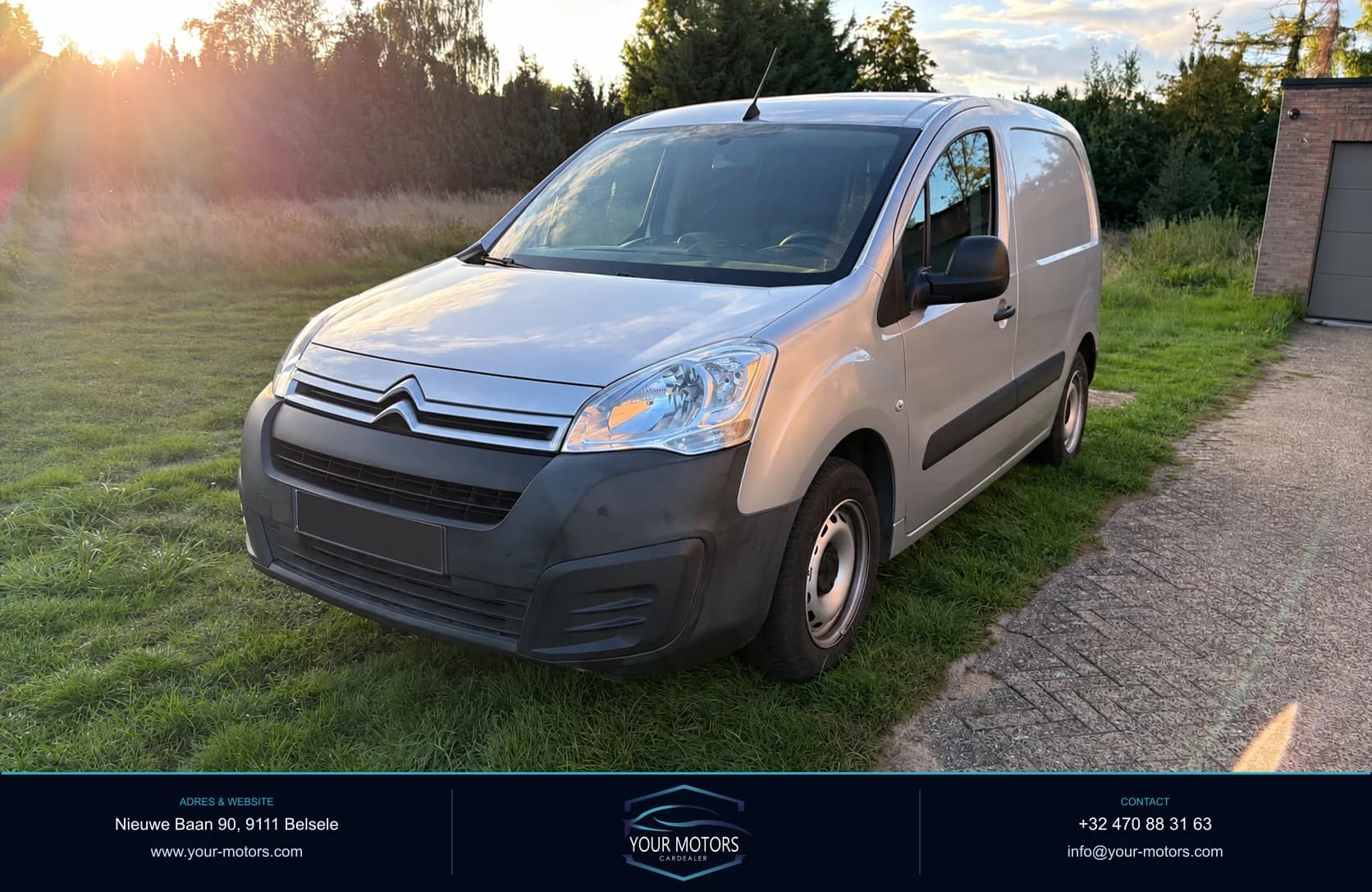 Citroen Berlingo 1.6 L1 BlueHDi Club 2016 tweedehands te koop — YOUR MOTORS Sint-Niklaas