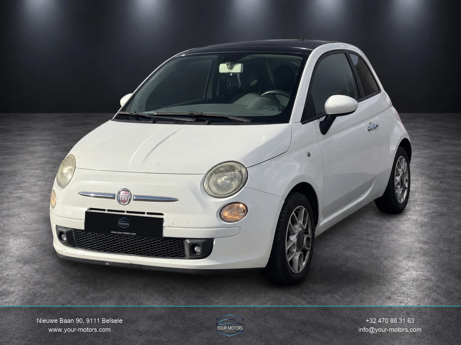 Fiat 500 1.2 POP 2008 tweedehands te koop — YOUR MOTORS Sint-Niklaas